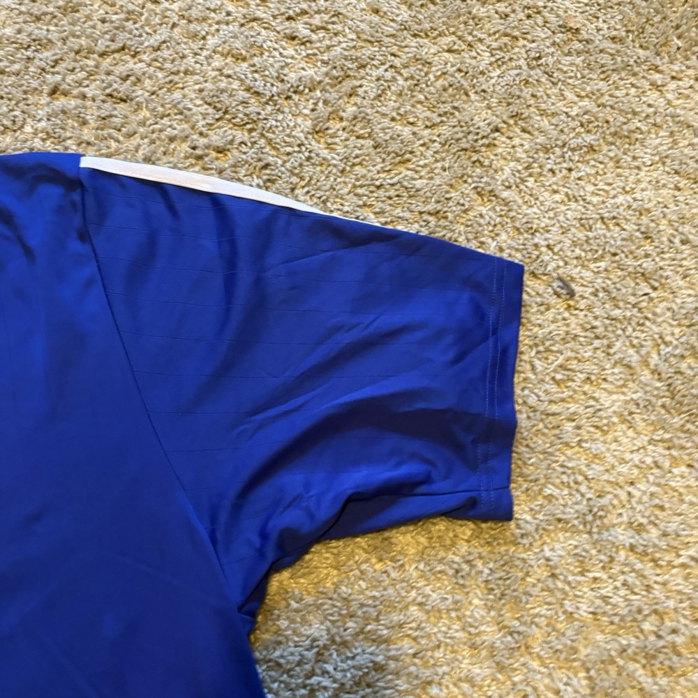 Vintage 200s Y2K Duke Blur Devils Soccer Jersey Men's XL Adidas 3 Stripes - Picture 5 of 8